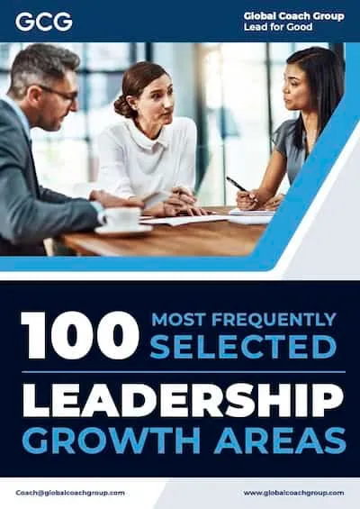 GCG Research - 100 Most Frequently Selected Leadership Growth Areas cover
